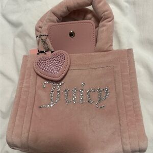 Juicy Couture Pink Velvet Mini Bag
